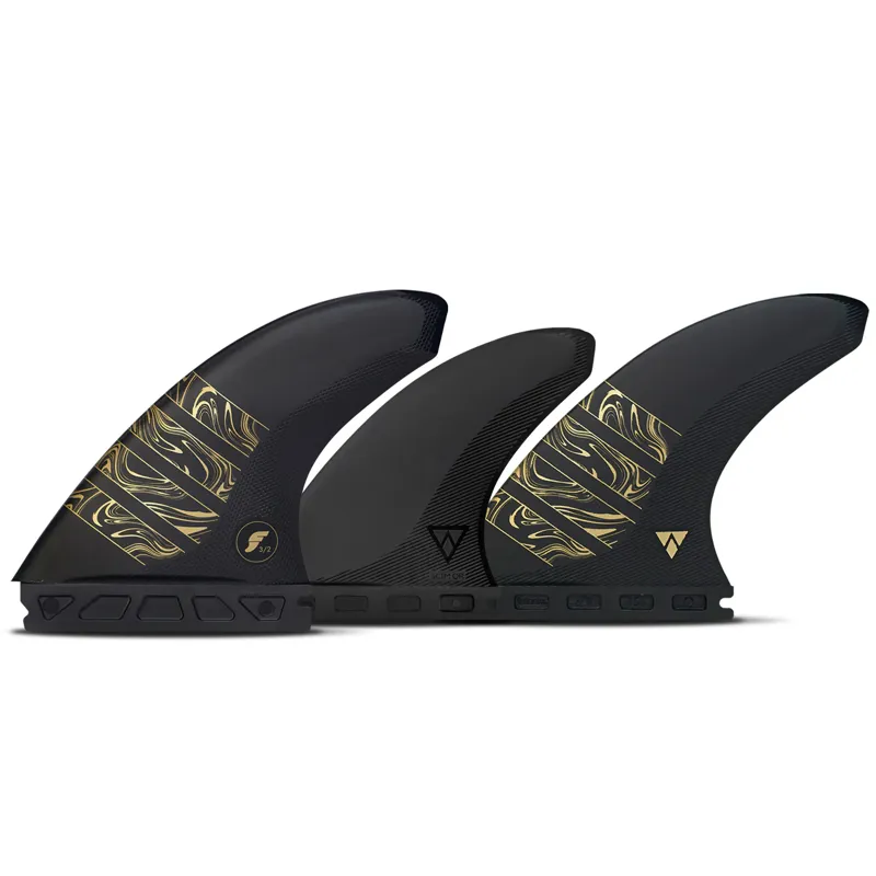 Futures Fins Vector 3/2 Alpha Medium Tri/Quad Fin Set