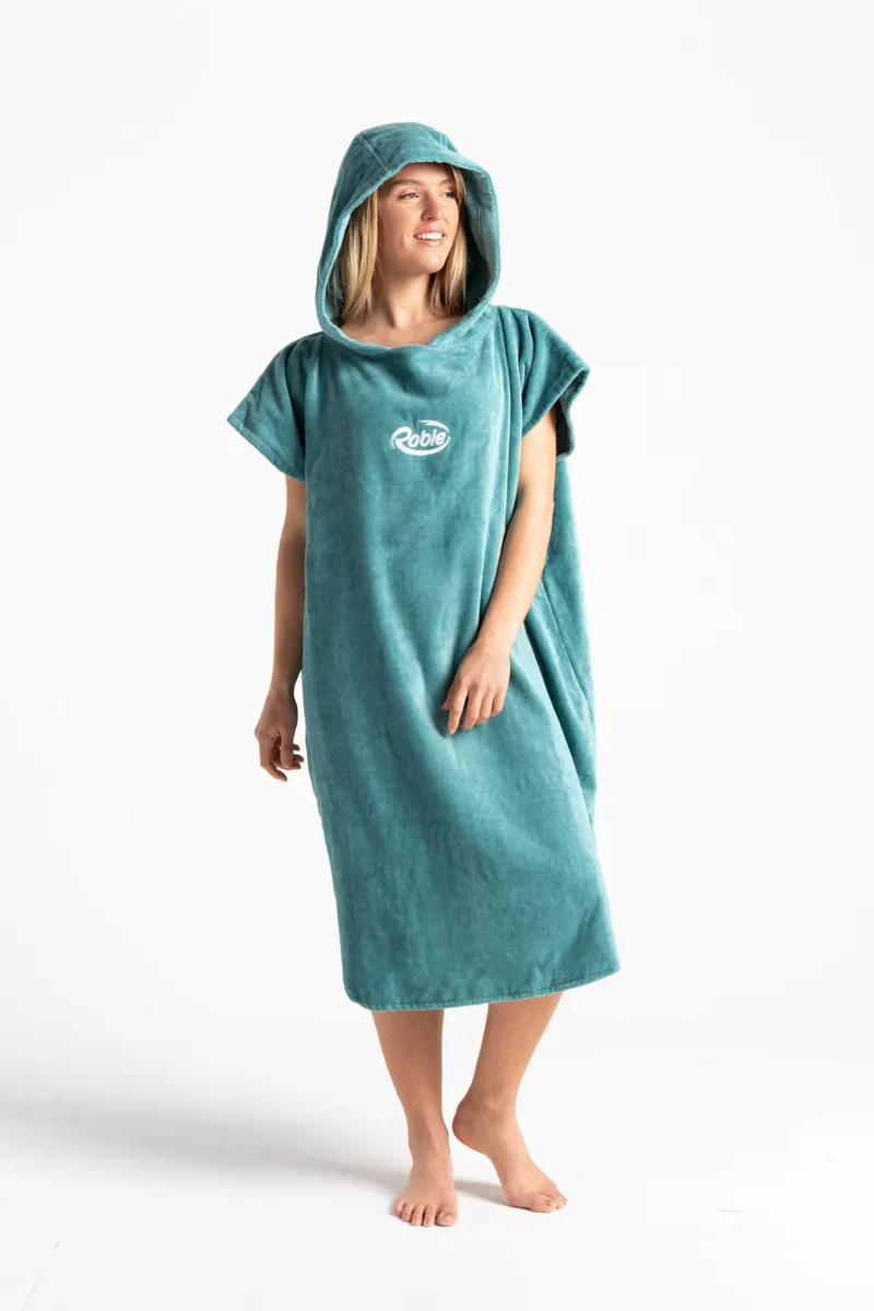 Robie / Original Towel Robe / Oil Blue-3