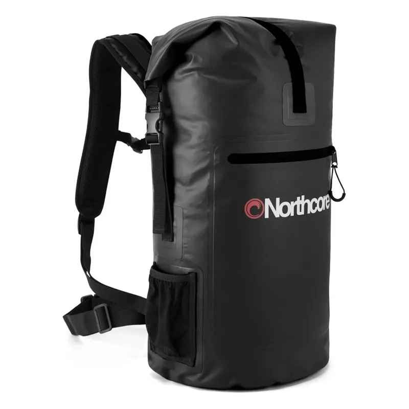 Northcore 30L Waterproof Haul Backpack in Black