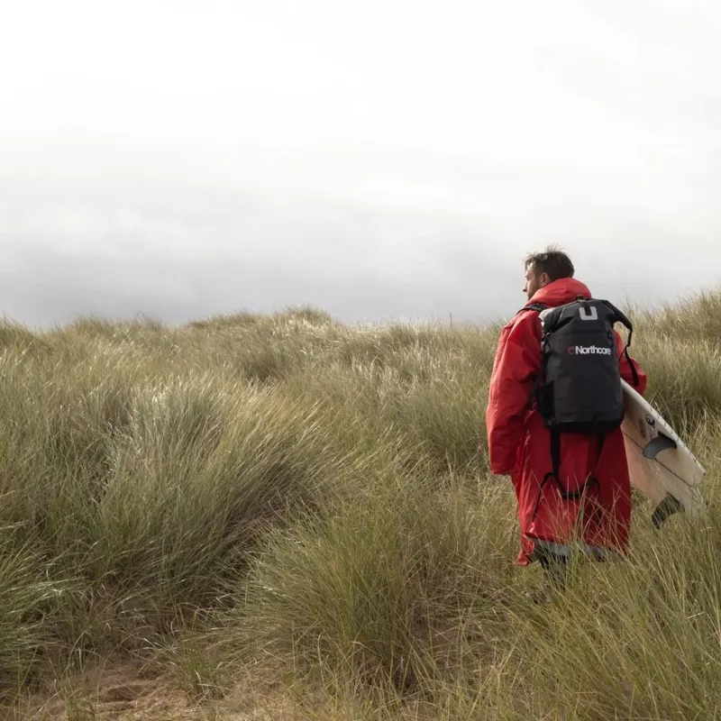 Northcore 30L Waterproof Haul Backpack in Black-3