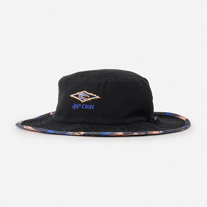 Rip Curl Weekender Mid Brim Hat in Black-1