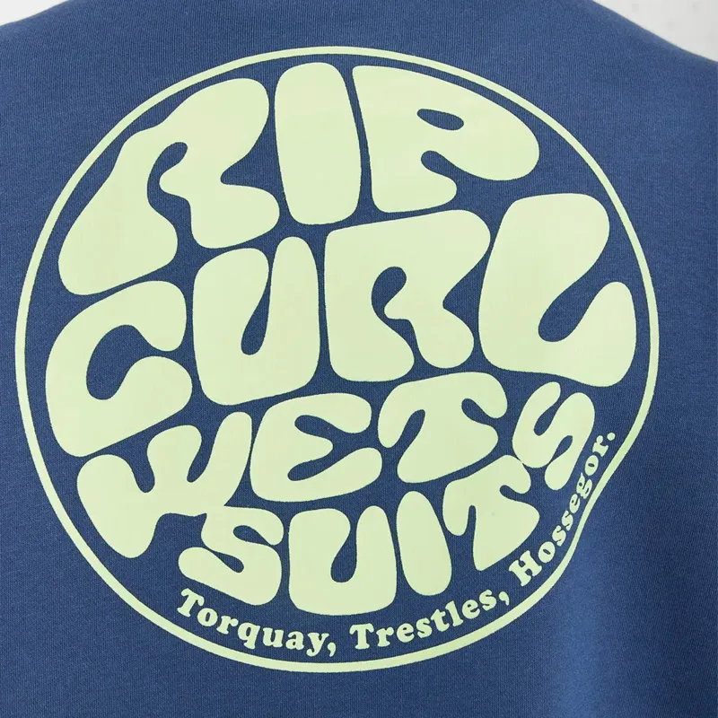 Rip Curl Wetsuit Icon Hoodie In Light Navy-4