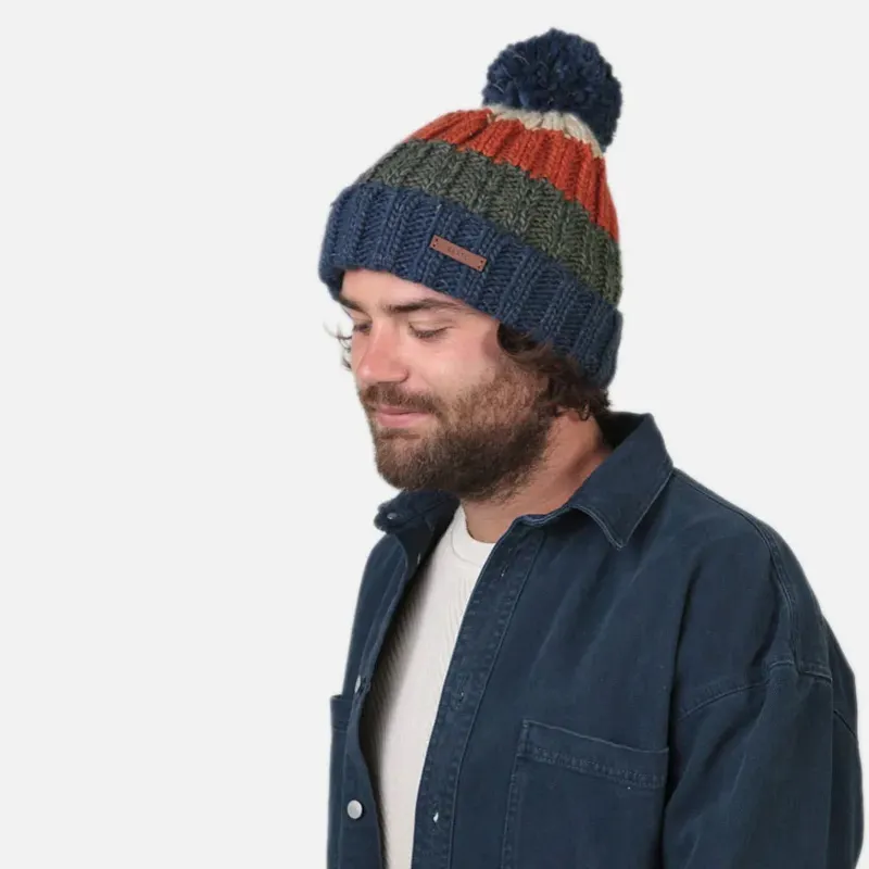 Barts Wilhelm Beanie in Blue-1