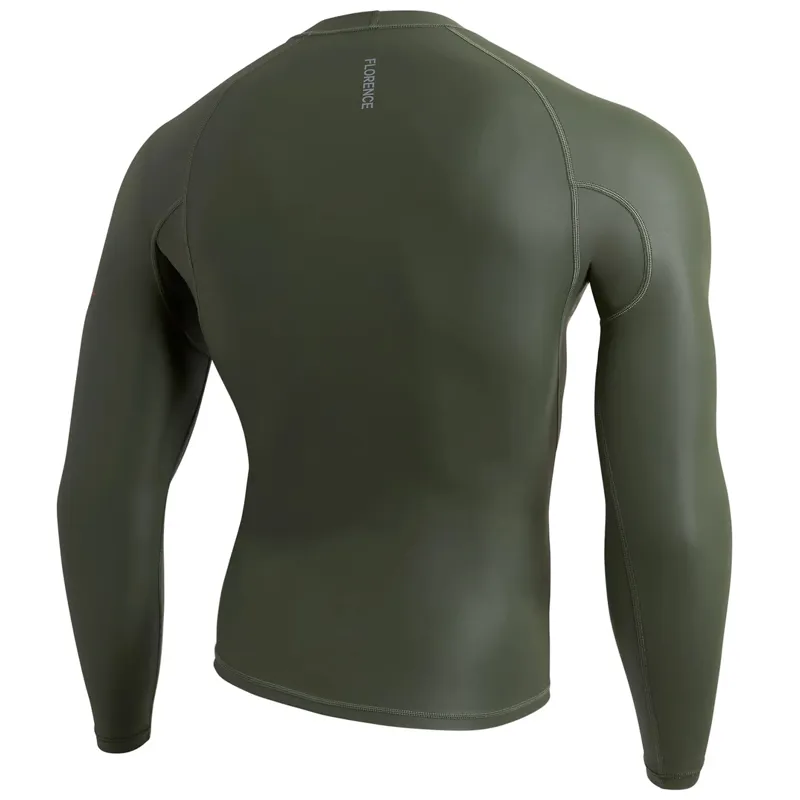 Florence Marine Windshield Long Sleeve Rashguard in Thyme-1