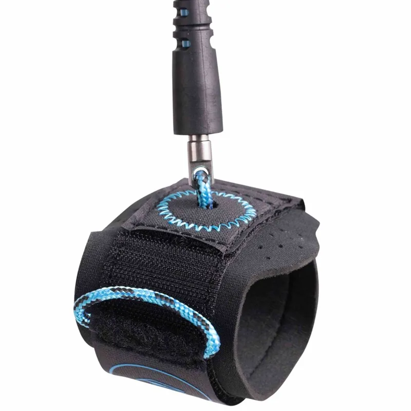 NMD Bodyboard Wrist Leash in Black/Ice Blue-1