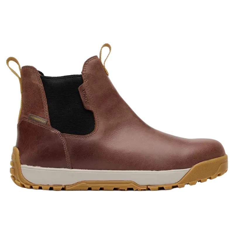 Xtratuf Ankle Deck Boots Leather in Earth Brown-2