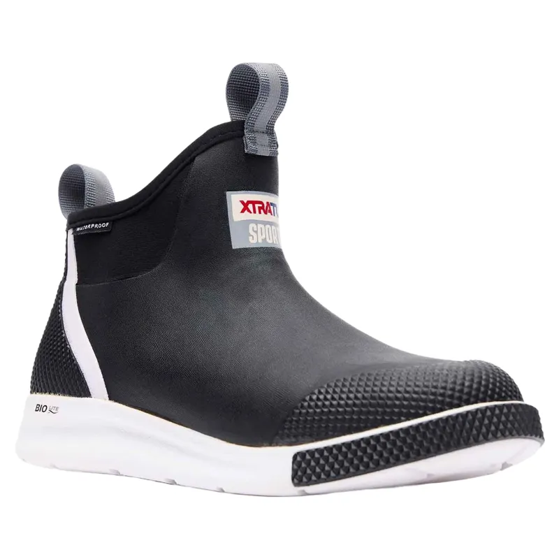 Xtratuf Ankle Deck Sport Boots in Black-1