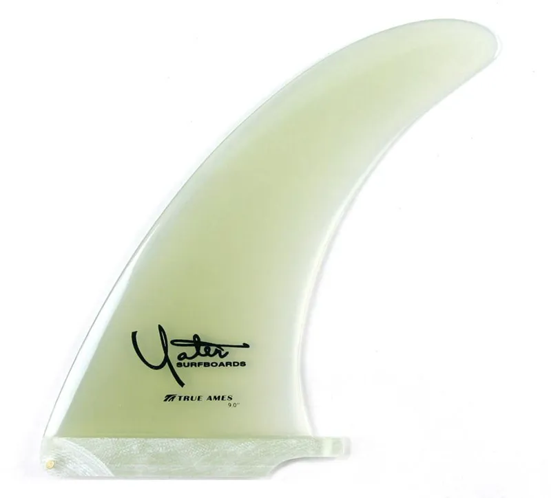 True Ames Yater Classic Single Fin in Clear