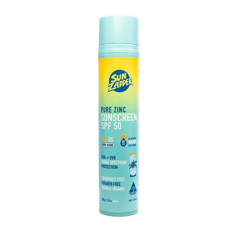 Sun Zapper 100g Pure Zinc Sun Cream - Pump