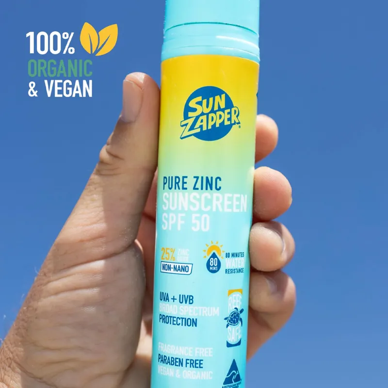 Sun Zapper 100g Pure Zinc Sun Cream - Pump-2
