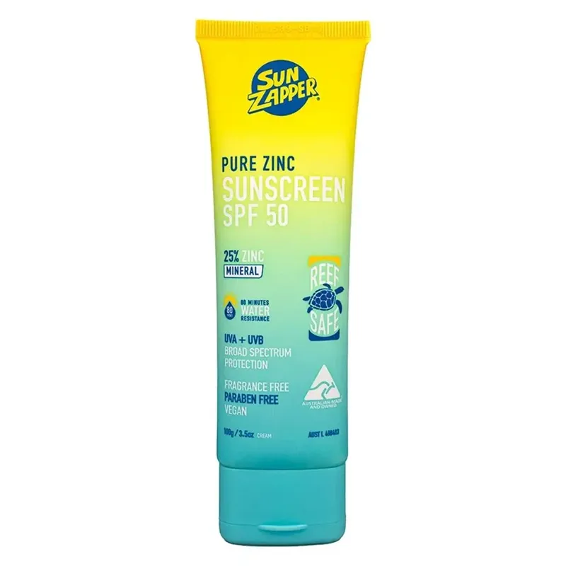 Sun Zapper 100g Pure Zinc Sun Cream - Tube
