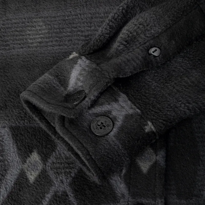 Dark Seas Zulu 2 Woven Shirt in Black/Charcoal-4