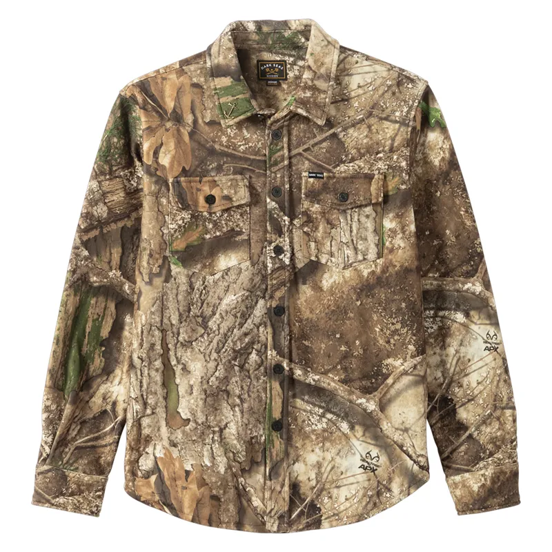 Dark Seas Zulu Woven Shirt in Realtree