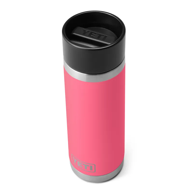 Yeti 18oz Rambler Bottle with Hotshot cap in Tropical Pink-2