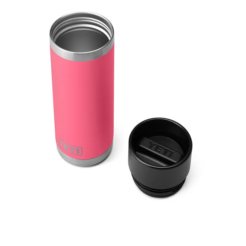 Yeti 18oz Rambler Bottle with Hotshot cap in Tropical Pink-3