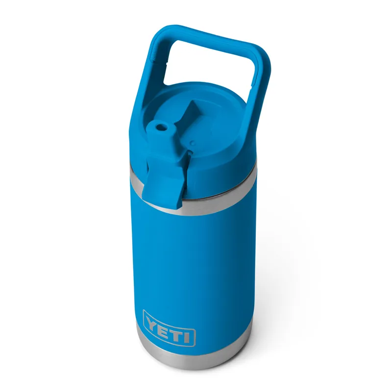 Yeti Rambler Kids 12oz Bottle in Big Wave Blue