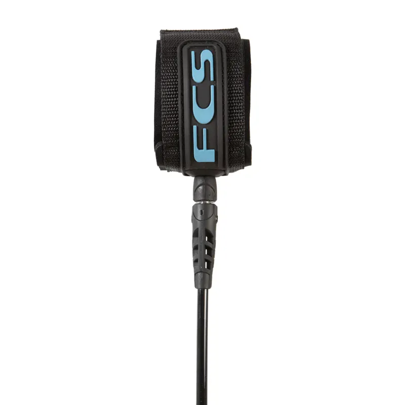FCS Regular Classic Leash in Tranquil Blue/Black