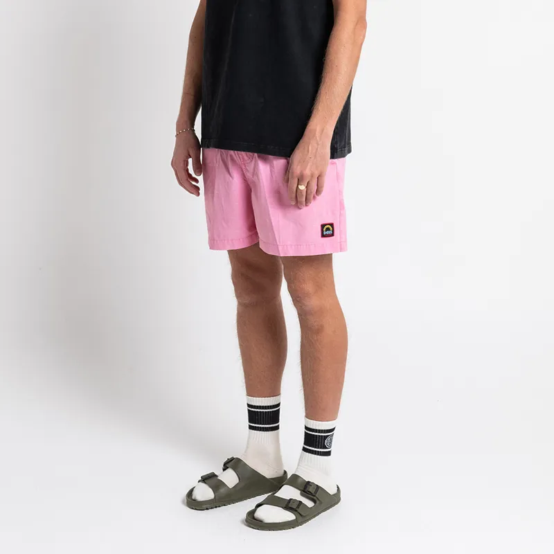 Deus Ex Machina Sandbar Acid Short in Raspberry-5