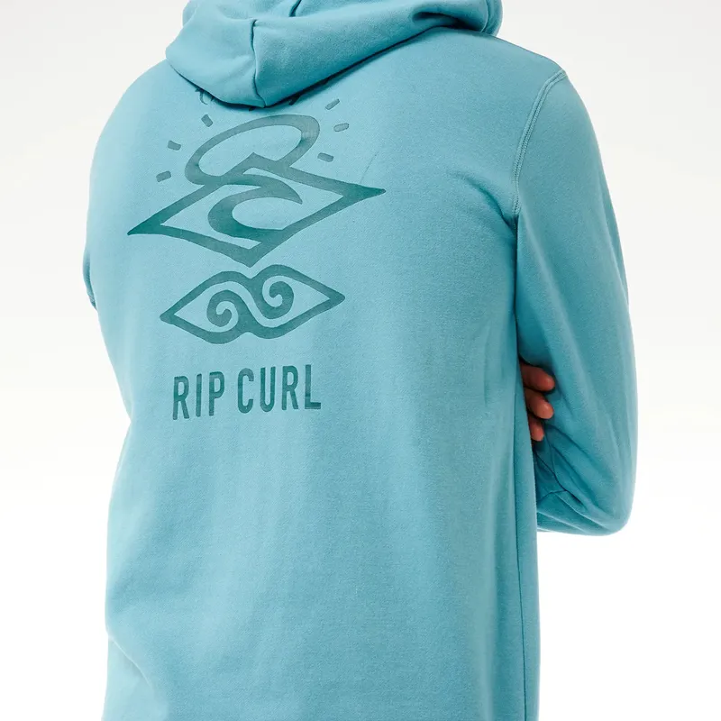 Rip Curl Search Icon Hoodie in Dusty Blue-1