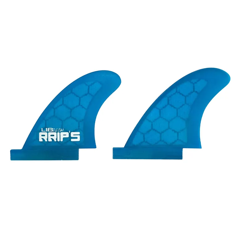 LibTech RRIPS Surfboard Side Bite Fins in Blue
