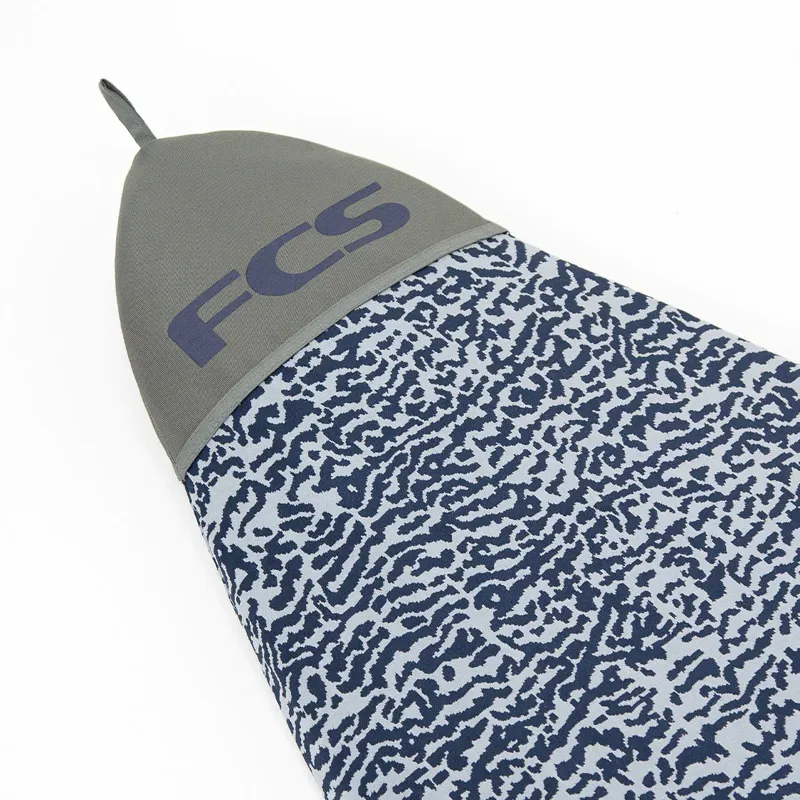FCS Fun Board Stretch Boardsock in Carbon-1