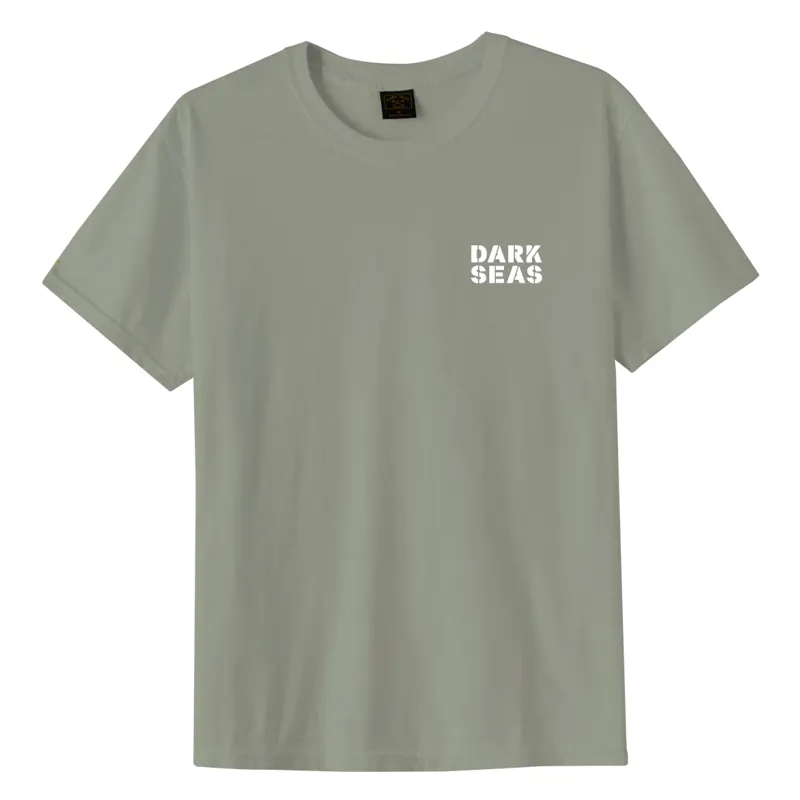 Dark Seas Streamline Tee in Oil Green-1