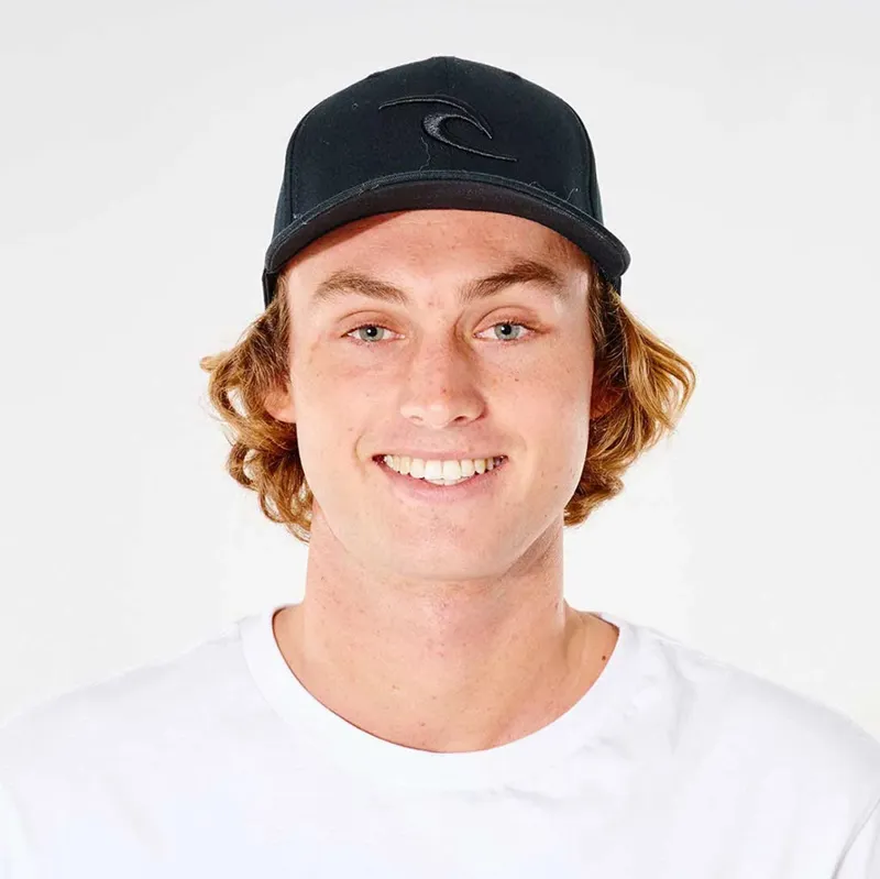Rip Curl Tepan Flexfit Cap in Black-3