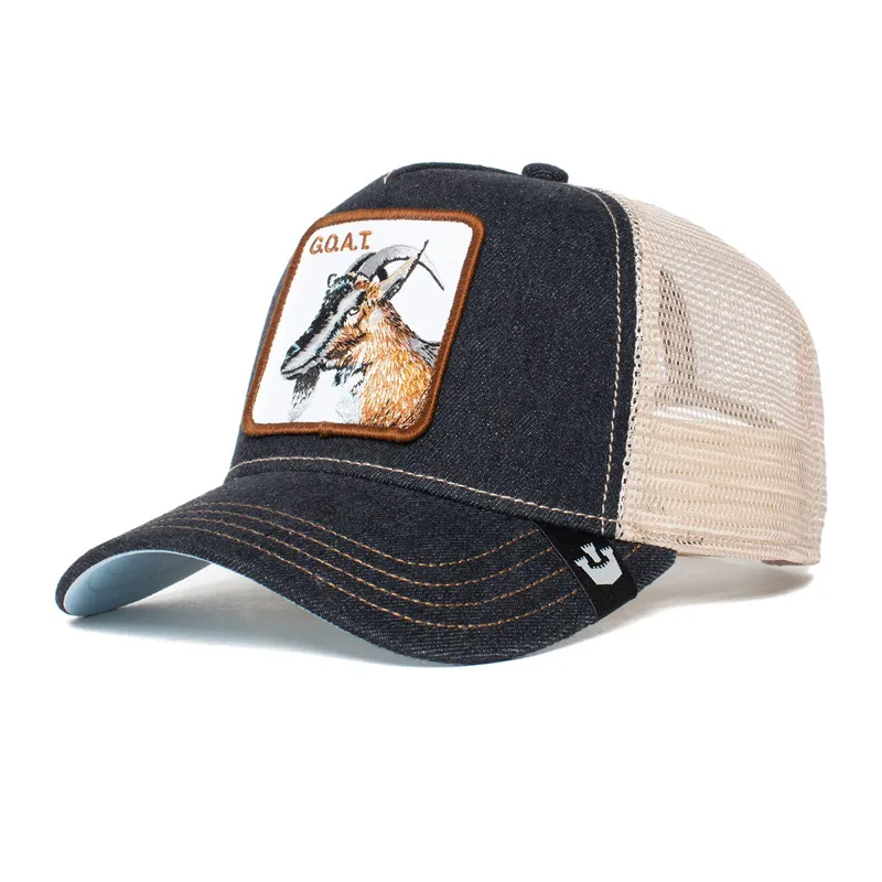 Goorin Bros The Goat Trucker Cap in Charcoal-1