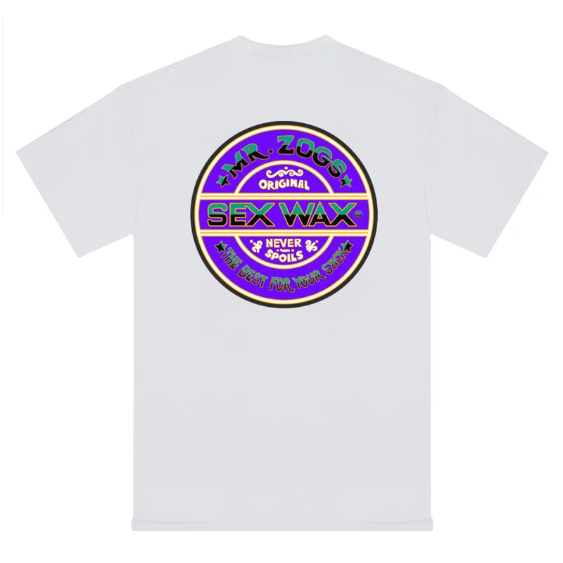 Sexwax Two Tone Tee in White