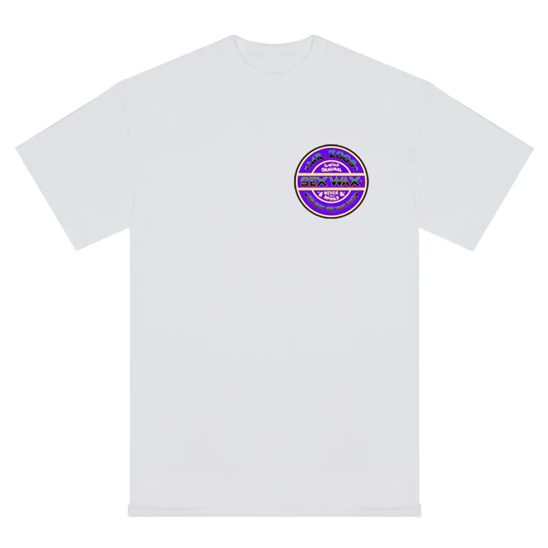 Sexwax Two Tone Tee in White-1
