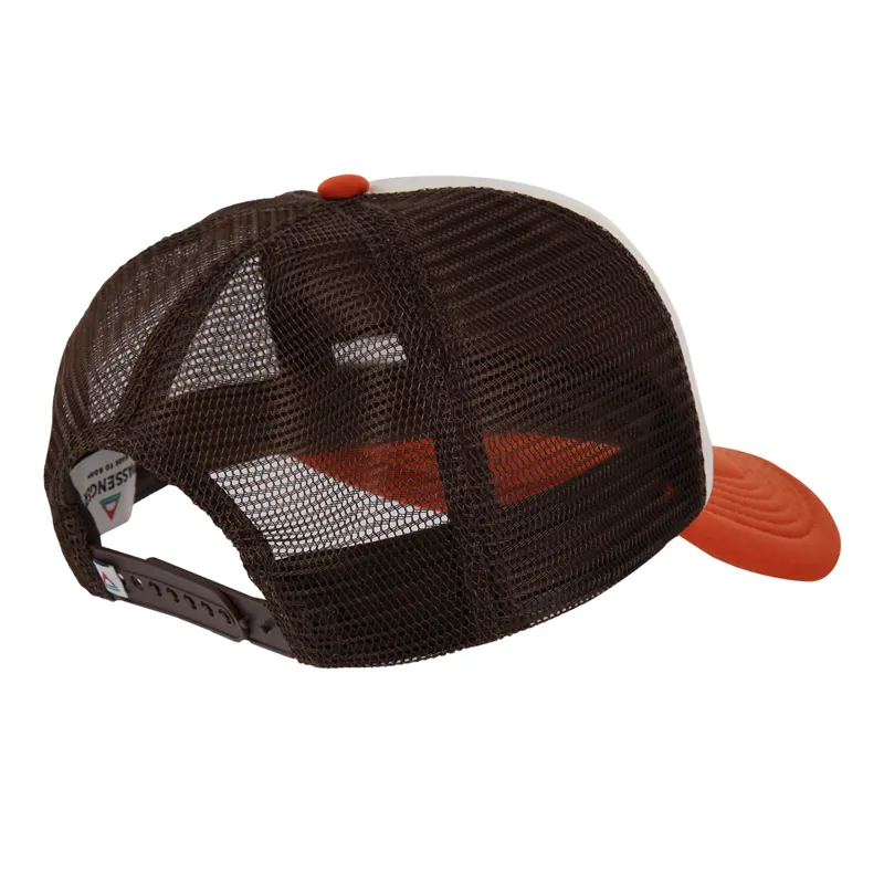 Passenger Land and Sea Snapback Trucker Cap in Sunrise Orange-1