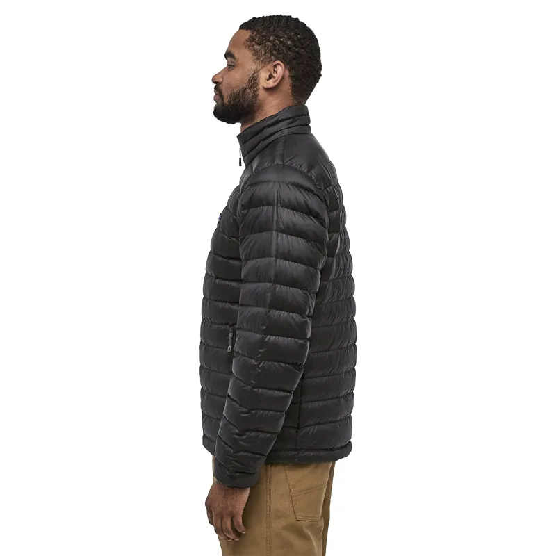 Patagonia Men's Down Sweater Jacket in Black-4