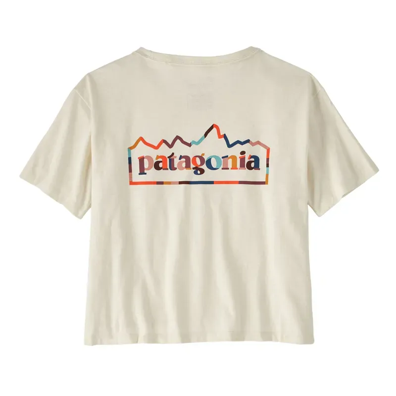 Patagonia Unity Fitz Easy Cut Women's Responsibili-Tee in Birch White