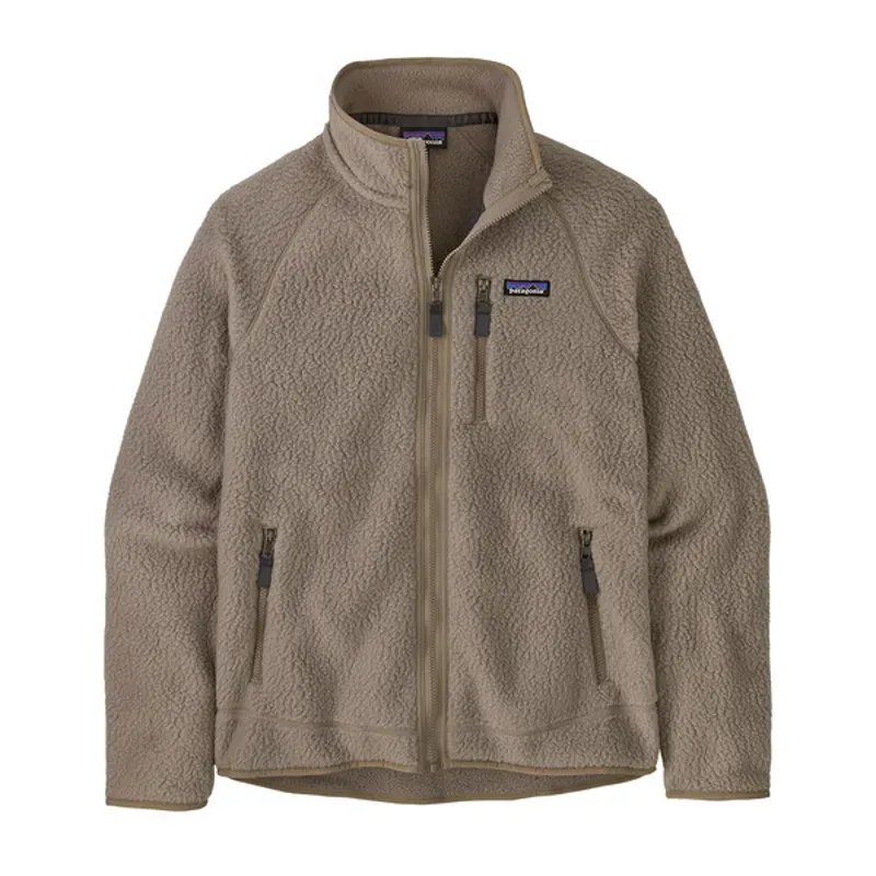 Patagonia Retro Pile Fleece Jacket in Seabird Grey