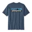Patagonia P-6 Logo Responsibili-Tee in Utility Blue