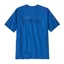 Patagonia P-6 Logo Responsibili-Tee in P-6 Outline Vessel Blue