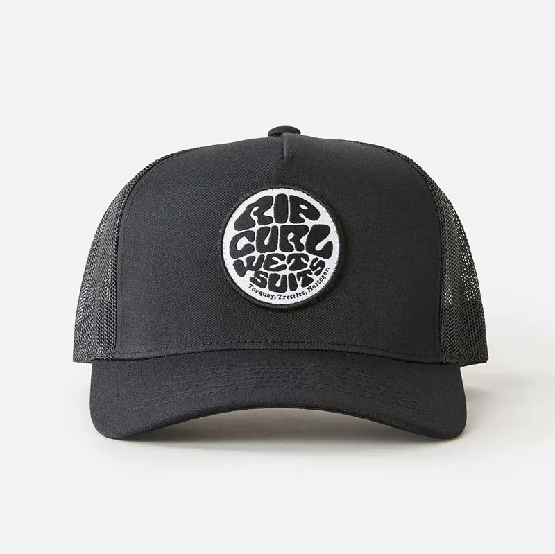 Rip Curl Wetsuit Icon Trucker Cap in Black-2