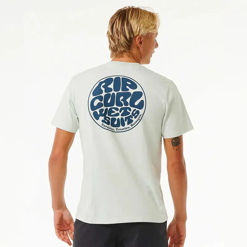 Rip Curl Wetsuit Icon Tee in Mint