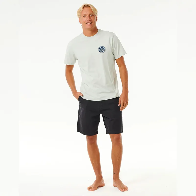 Rip Curl Wetsuit Icon Tee in Mint-2