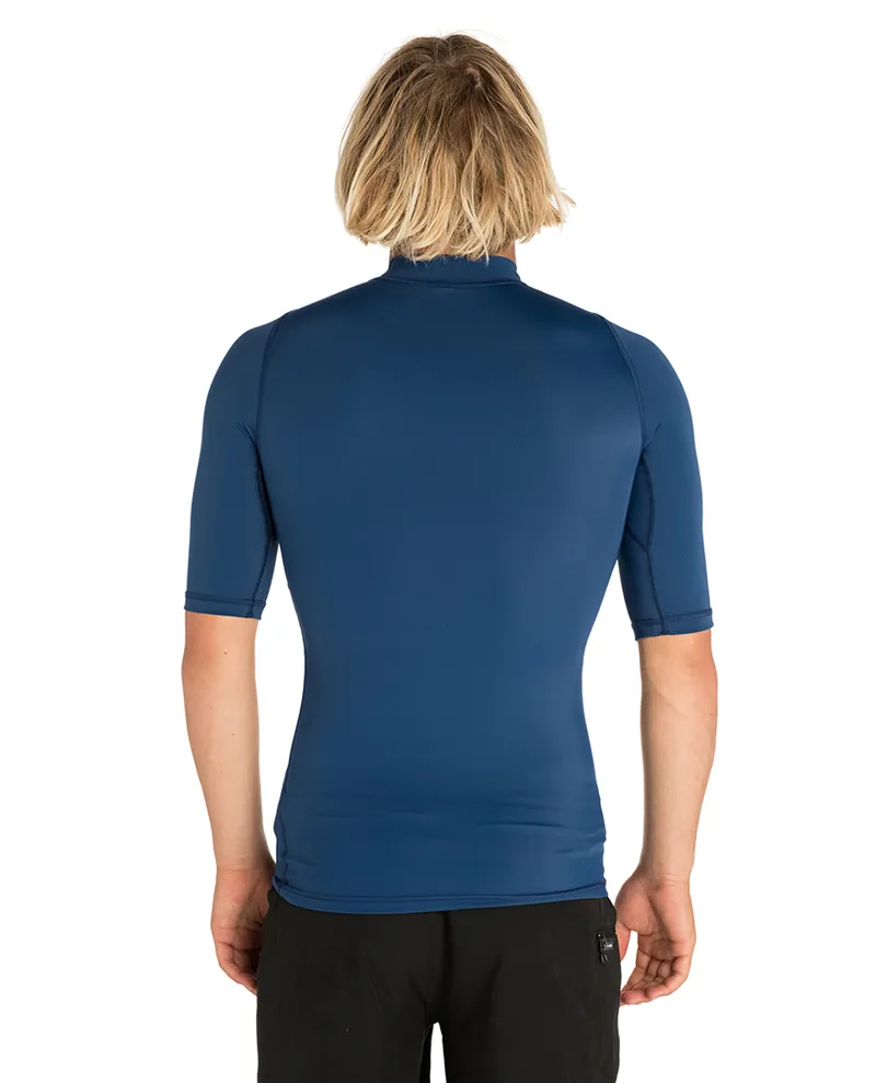 Rip Curl / Corpo Short Sleeve Rash Guard / Navy