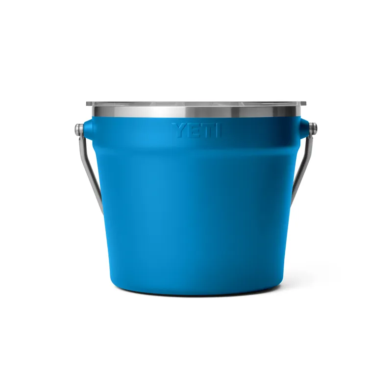 Yeti Beverage Bucket in Big Wave Blue-2