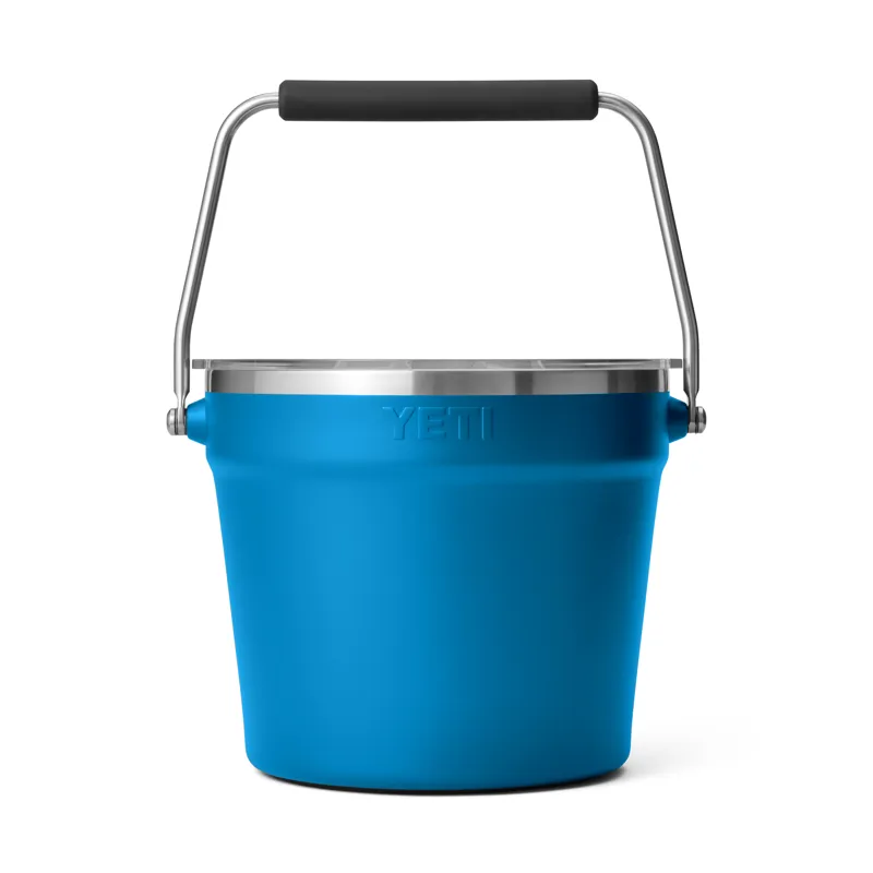 Yeti Beverage Bucket in Big Wave Blue-1