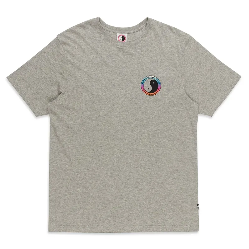 T and C Surf Designs YY 71 Logo Tee in Heather Grey-1