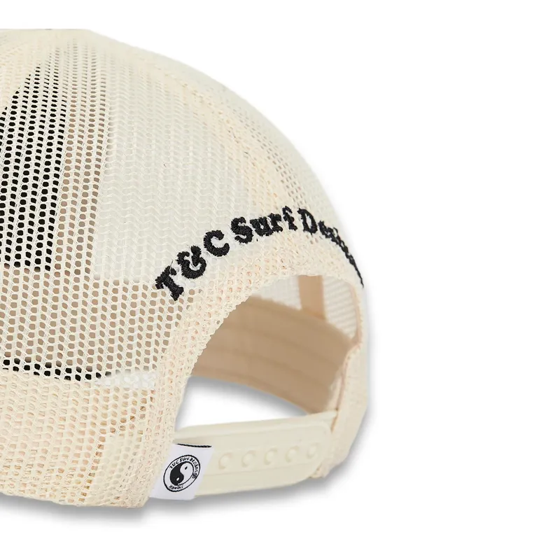 T and C Surf Designs YY Trucker Cap in Black/Gradient Logo-2